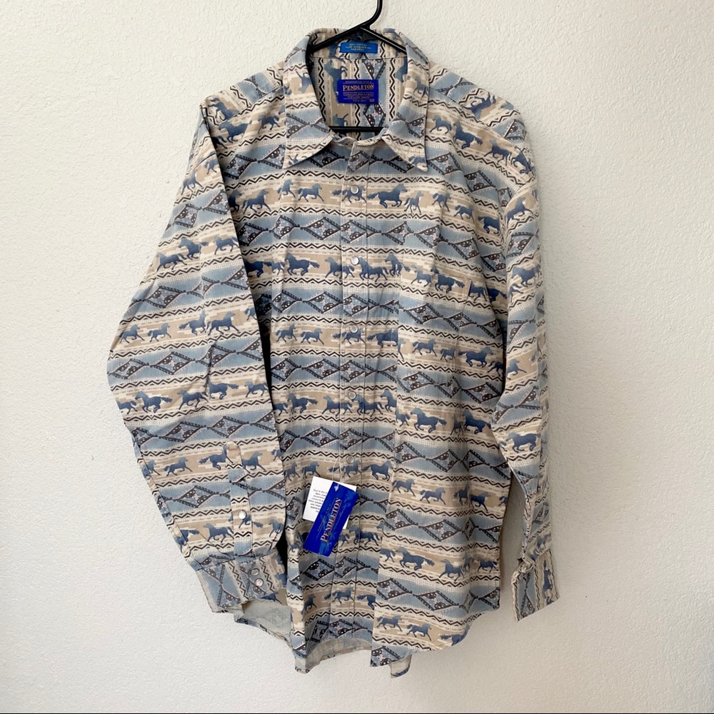 NWT Western Pendleton Button Down 🌞
